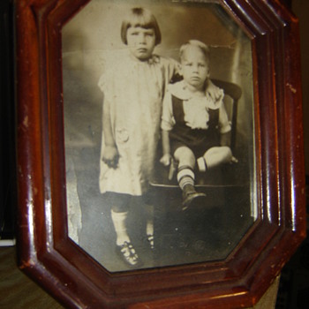 My Grandfather and Great Aunt - Photographs