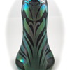 Kralik Silberiris over Amethyst Ground with Acid Cut Back Jugendstil Design, ca. 1900