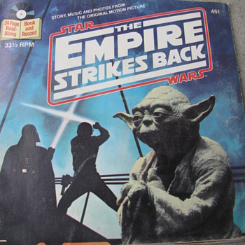 Star Wars -- The Empire Strikes Back Book and Record