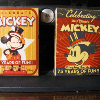 Mickey Mouse Playing Cards