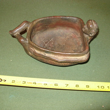 Beautiful Old Pottery Bowl - Art Pottery