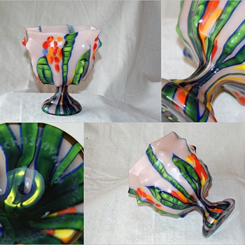 Kralik Bambus Knuckle vase - Art Glass