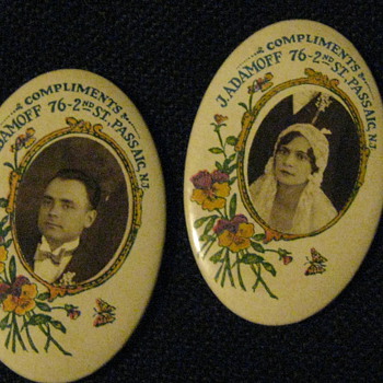 J. Adamoff Advertising mirror - Photographs