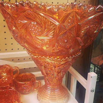 Punch Bowl and Cups