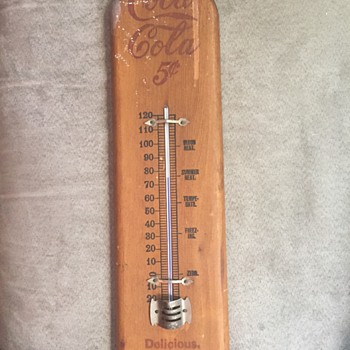 1905? Coca Cola thermometer - Coca-Cola