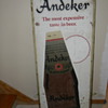 Vintage Andeker barn sign