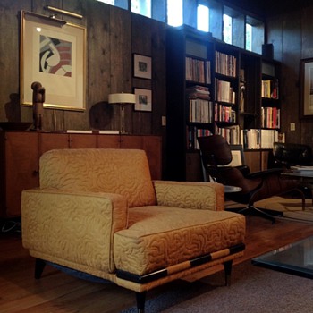 Mid Century Modern Club Chair - Hollywood Regency