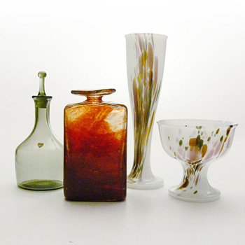 This year's Christmas presents - Art Glass