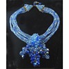 Rare COPPOLA e TOPPO ITALY Crystal Necklace BIJOUX LO-SA Prototype
