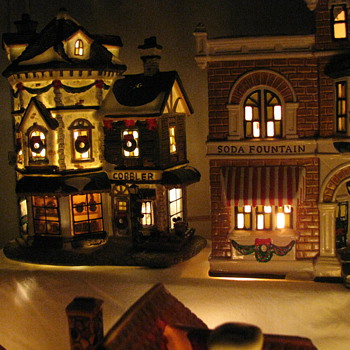 My Mother in Law's Christmas Village - Christmas