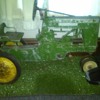 Early 50's john deere tractor and trailer