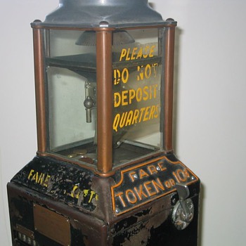 Johnson Trolley or Bus "D" Farebox