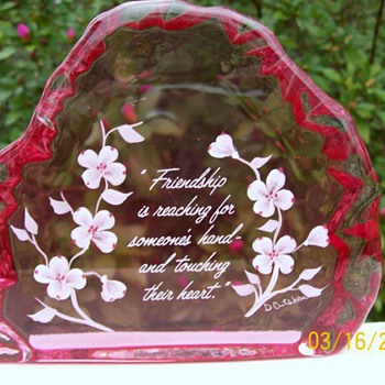 Fenton piece in my glass collection - Art Glass