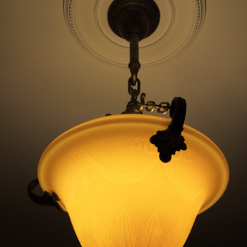 Steuben Calcite dome shade - Art Glass