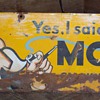 Model sign.