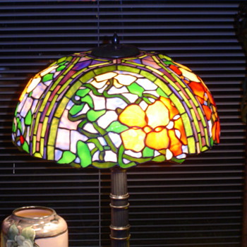 Vey rare signed Duffner & Kimberly lamp - Lamps
