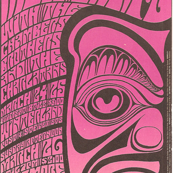 Split Fountain Moby Grape, by Wes Wilson - Posters and Prints