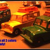 Land Rovers by Matchbox were offered in 3 colors...  