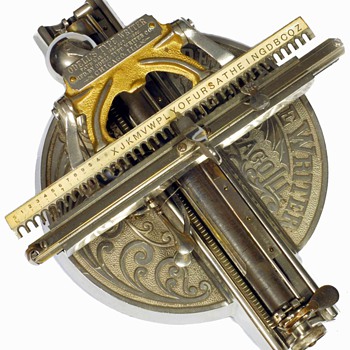Odell 2 typewriter - circa 1895
