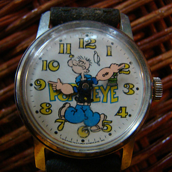 1974 Bradley Pop-Eye watch