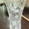 Lead crystal vase