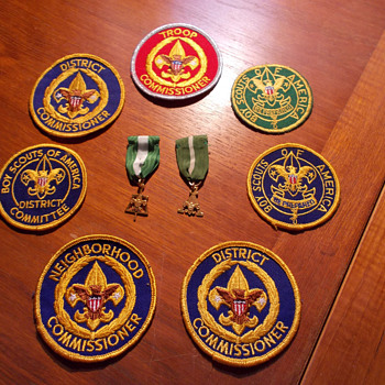 Boy Scout patches and medals - Outdoor Sports