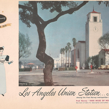Harvey House Menus 1957 (part #2) - Paper