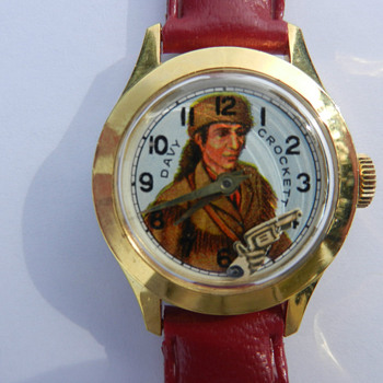 Davy Crockett "Animated" Wrist Watch - Wristwatches