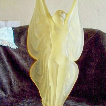 Art Deco Nude Butterfly Lady