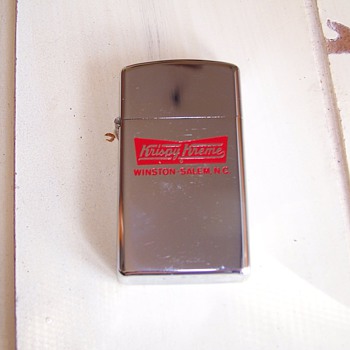 zippo w/Krispy Kreme logo (winston-salem, NC)