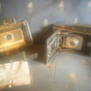 Old Polaroid and Kodak cameras