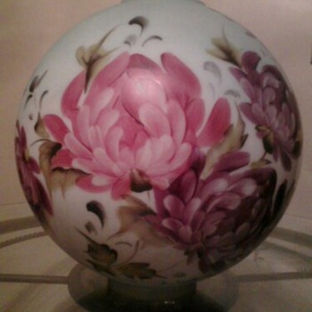Vintage Globe Lamp Shade - Lamps