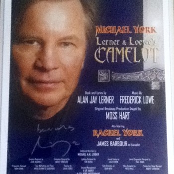 Michael York Autographed Poster - Movies