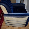 Art Deco Barrel Chair
