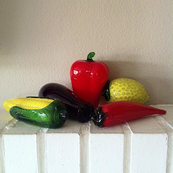 My Glass Veggies - Art Glass