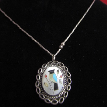 Bird Necklace - Costume Jewelry