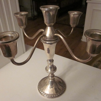 Vintage Duchin Sterling Silver Candelabra's and Shakers