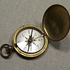 brass compass
