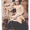 Tintype 1" by 1.5 " girl