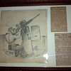 One ofof my grandfathers WW2 Sketch drawings and newspaper articles 