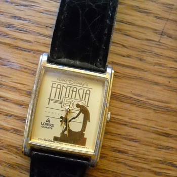 Disney "LORUS", 50th Anniversay of "Walt Disney's Fantasia" Watch - Wristwatches