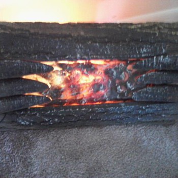 Not warm Chimney