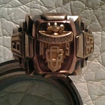 CERRO GORDO 1935 CLASS RING