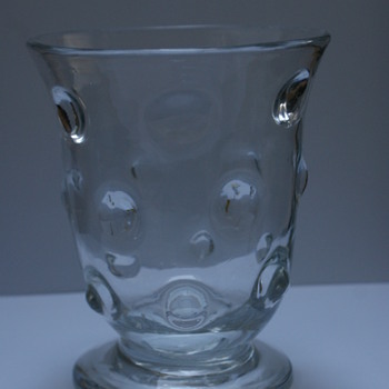 Webb Bullseye Vase - Art Glass