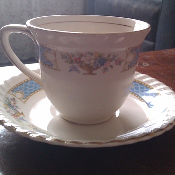 Johnson Bros Cup & Saucer - China and Dinnerware