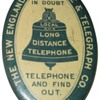 New England Telephone Advertising Mirror