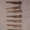 Antique NCR keys - National Cash Register - Model of Register?