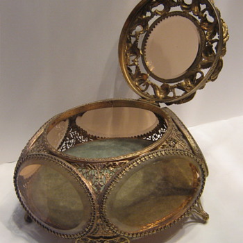 Victorian Glass Container
