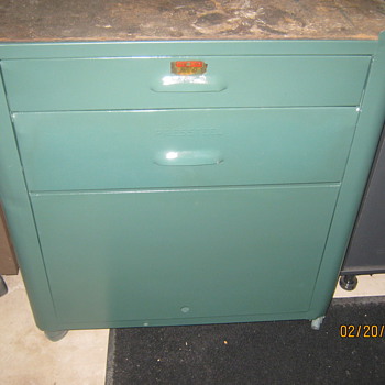 1940's Pressteel Cabinet (Plomb Tool Company)