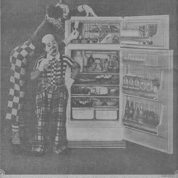 1963 - Amana Refrigerator Advertisement